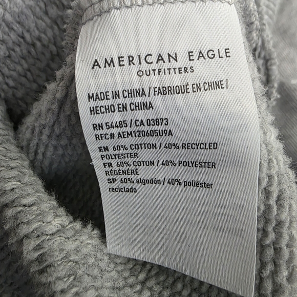 American Eagle Outfitters Gray Lived-In Sweater - Picture 4 of 7